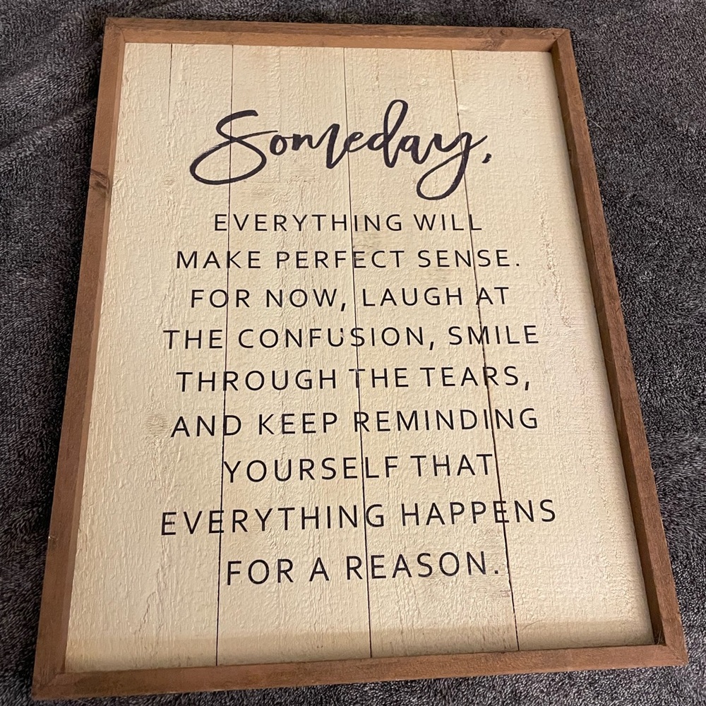 wall decor sign